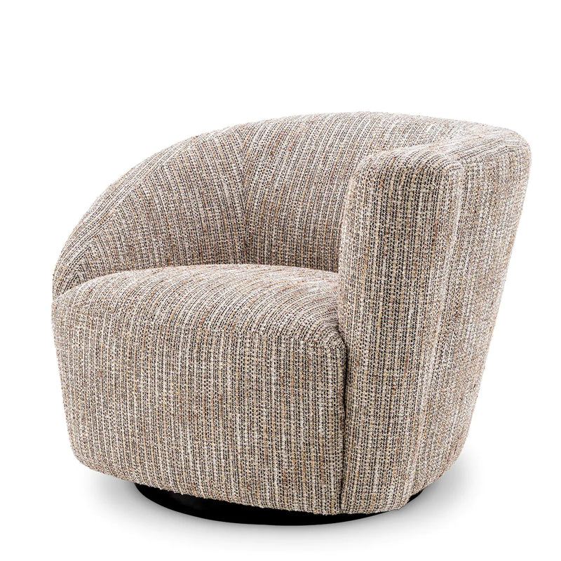 Swivel Chair - Colin Right - Mademoiselle Beige