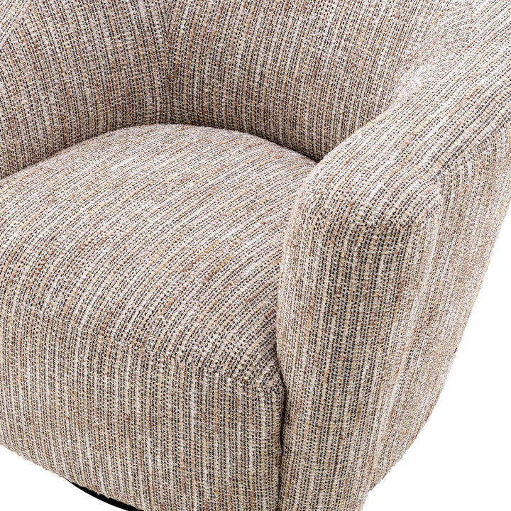 Swivel Chair - Colin Right - Mademoiselle Beige