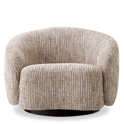 Swivel Chair - Amore - Mademoiselle Beige