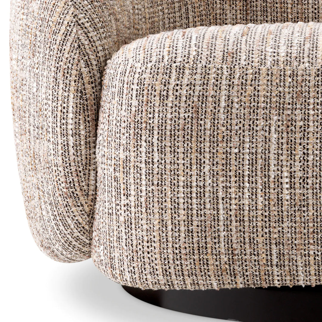 Swivel Chair - Amore - Mademoiselle Beige