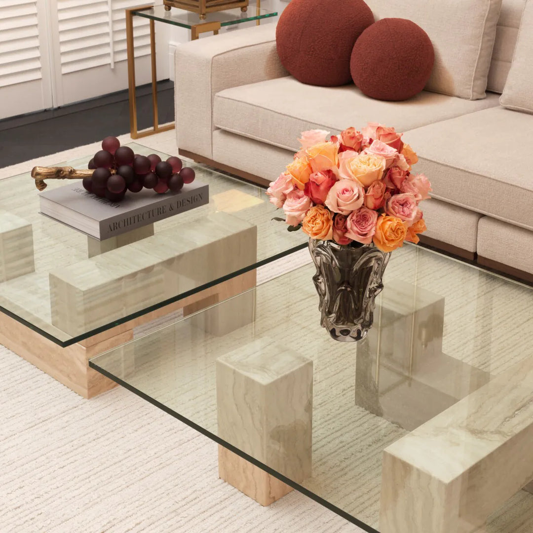 Coffee Table - Ikal - Travertine