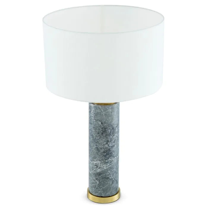 Table Lamp - Lxry Grey Marble