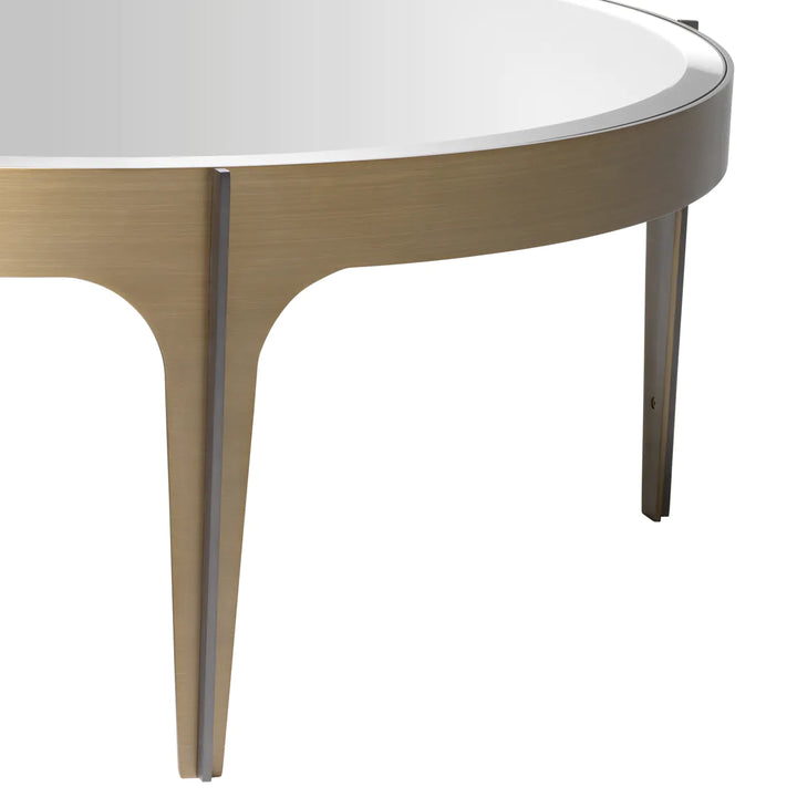 Coffee Table - Artemisa S - Brass