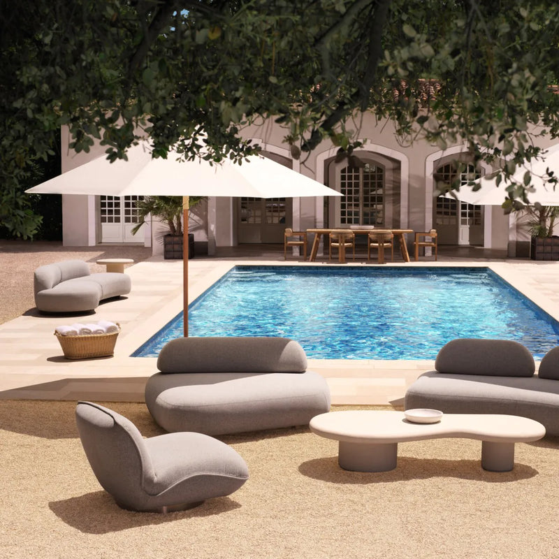 Outdoor - Chair - Relax - Mauritius grey