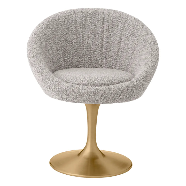 Dining Chair - O'neill - Bouclé Grey