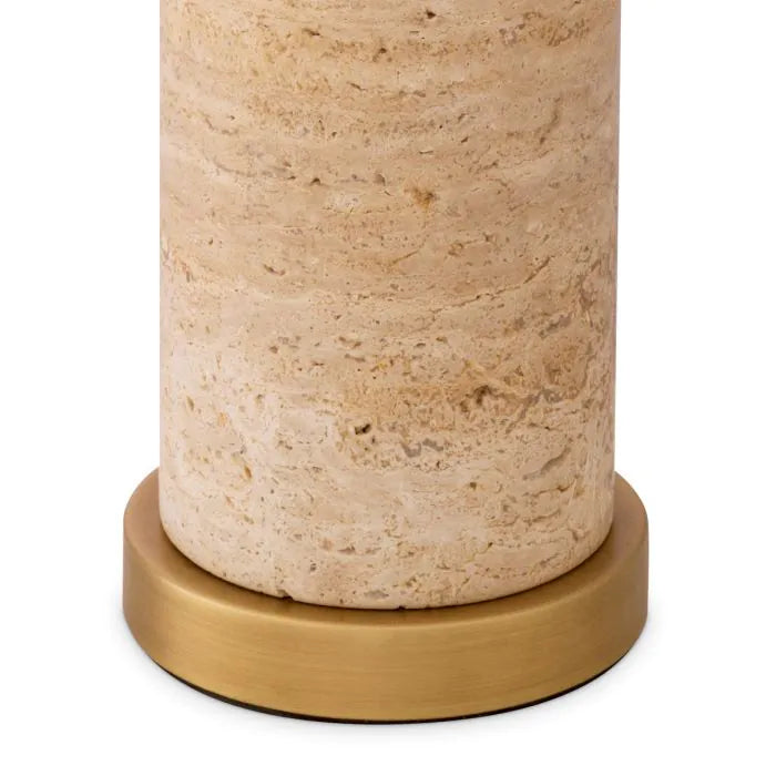 Table Lamp - Lxry Travertine