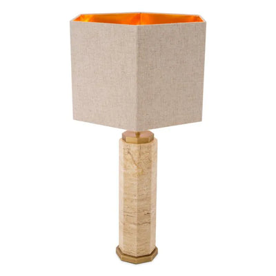Table Lamp - Newman Travertine