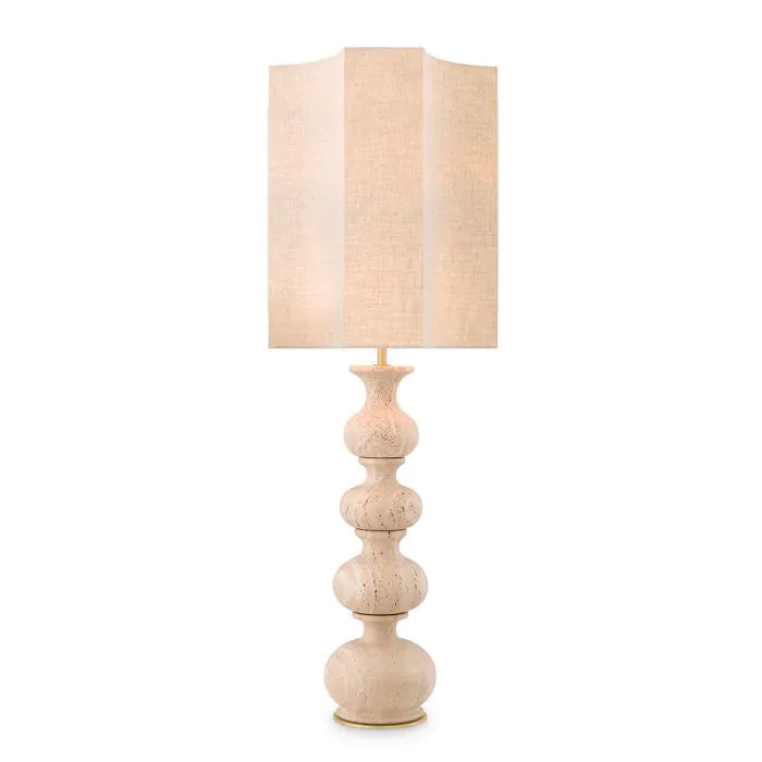 Table Lamp - Mabel Travertine