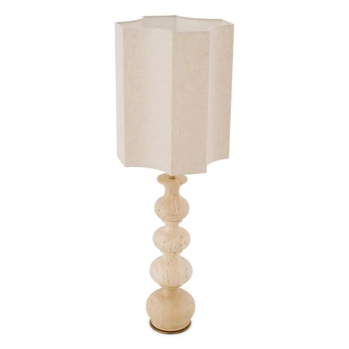 Table Lamp - Mabel Travertine