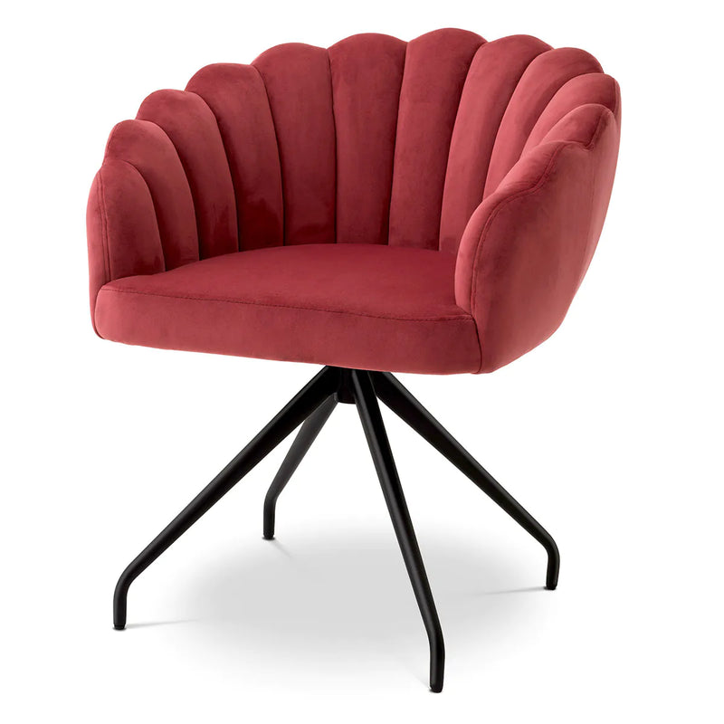 Dining Chair - Luzern - Red Velvet