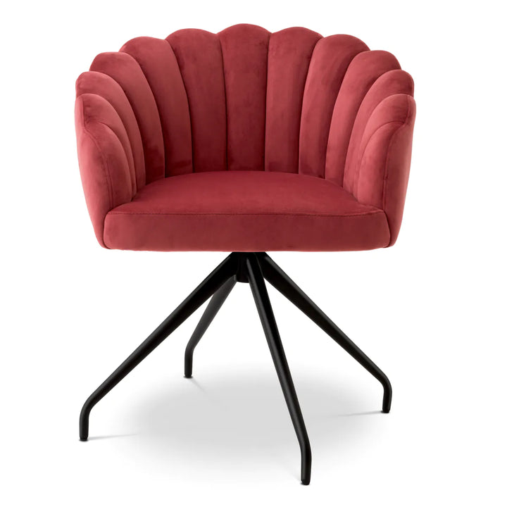 Dining Chair - Luzern - Red Velvet