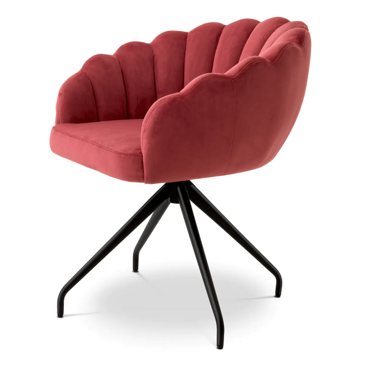 Dining Chair - Luzern - Red Velvet