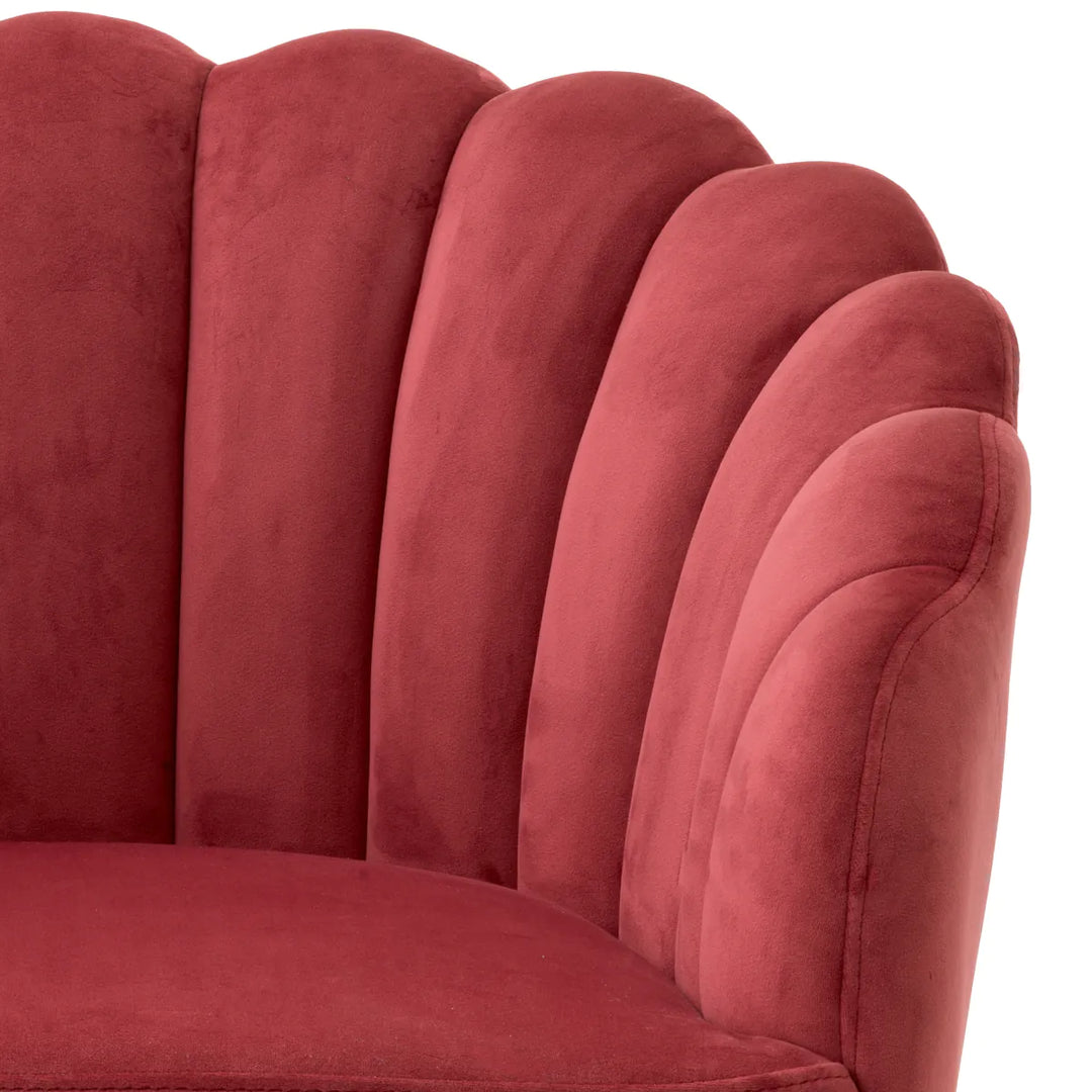 Dining Chair - Luzern - Red Velvet