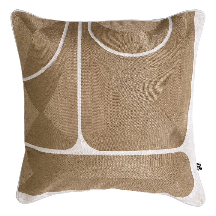 Decorative Cushion - Sabrosa - Beige & White
