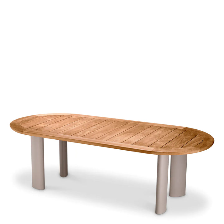 Outdoor Dining Table - Mogador - natural teak