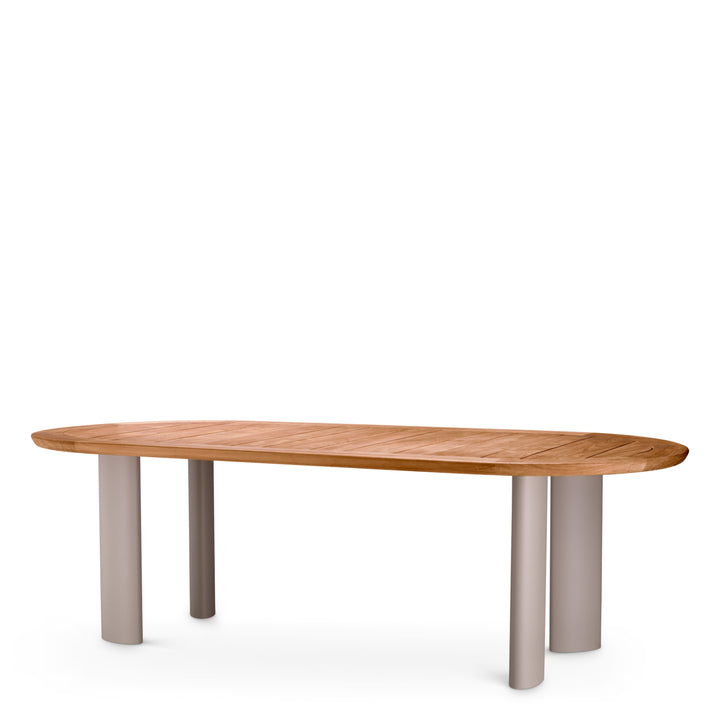 Outdoor Dining Table - Mogador - natural teak