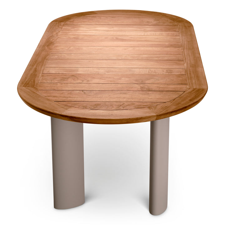 Outdoor Dining Table - Mogador - natural teak