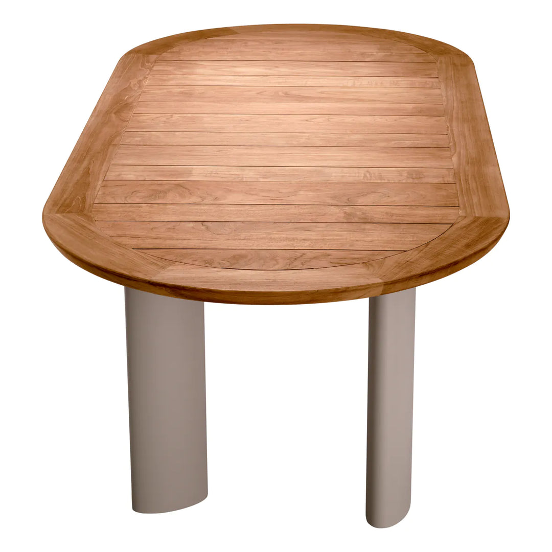 Outdoor Dining Table - Mogador - natural teak