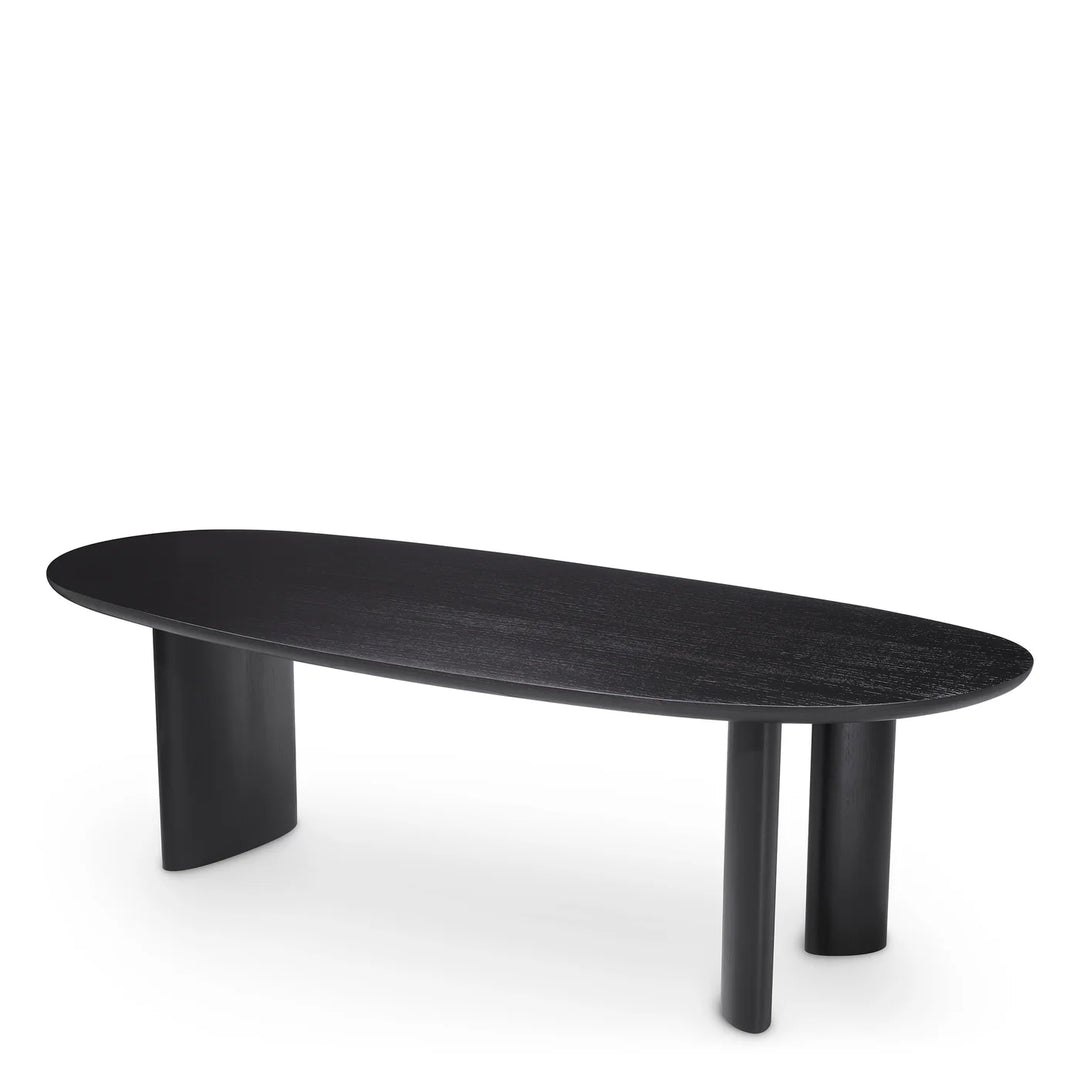 Dining Table - Lindner black veneer