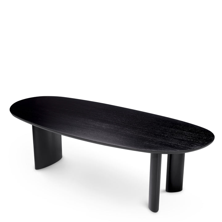 Dining Table - Lindner black veneer