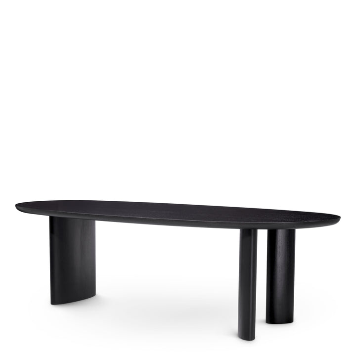 Dining Table - Lindner black veneer