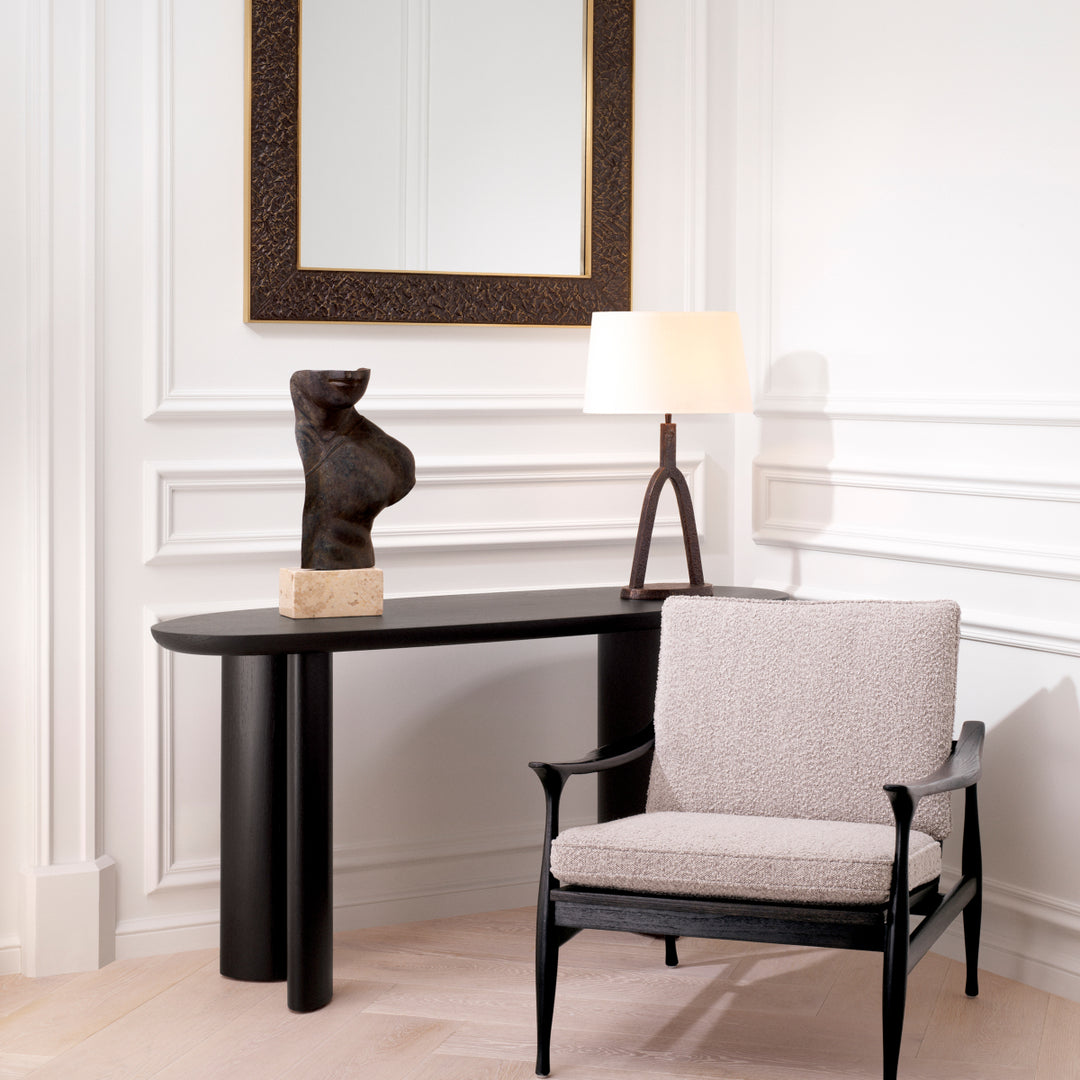 Console Table - Lindner black veneer