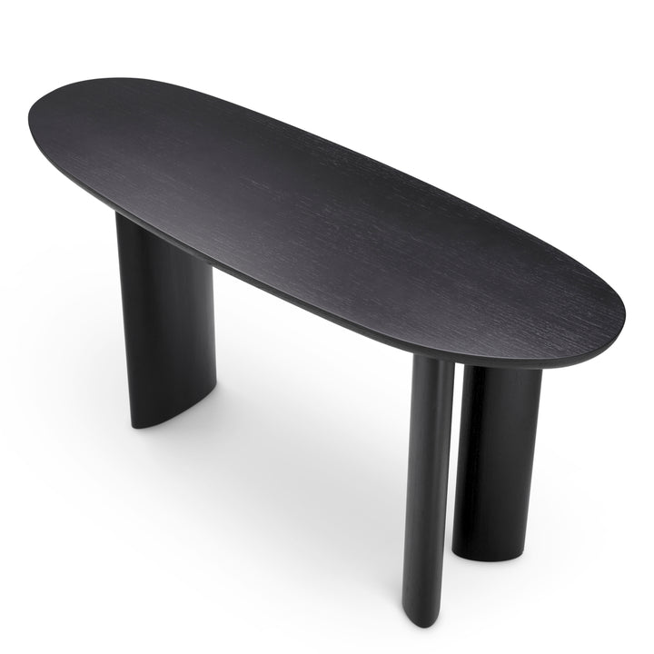 Console Table - Lindner black veneer