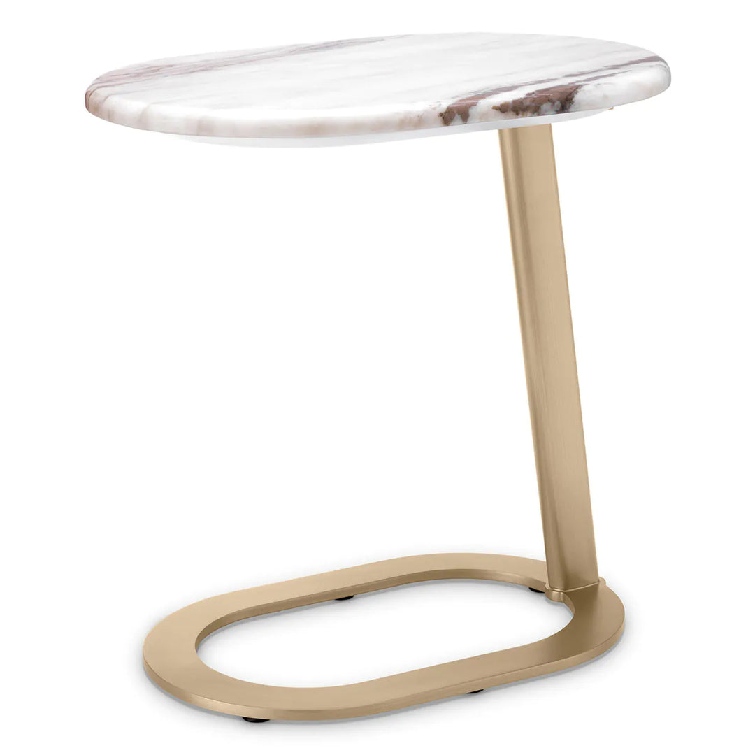 Side Table - Oyo - White Marble