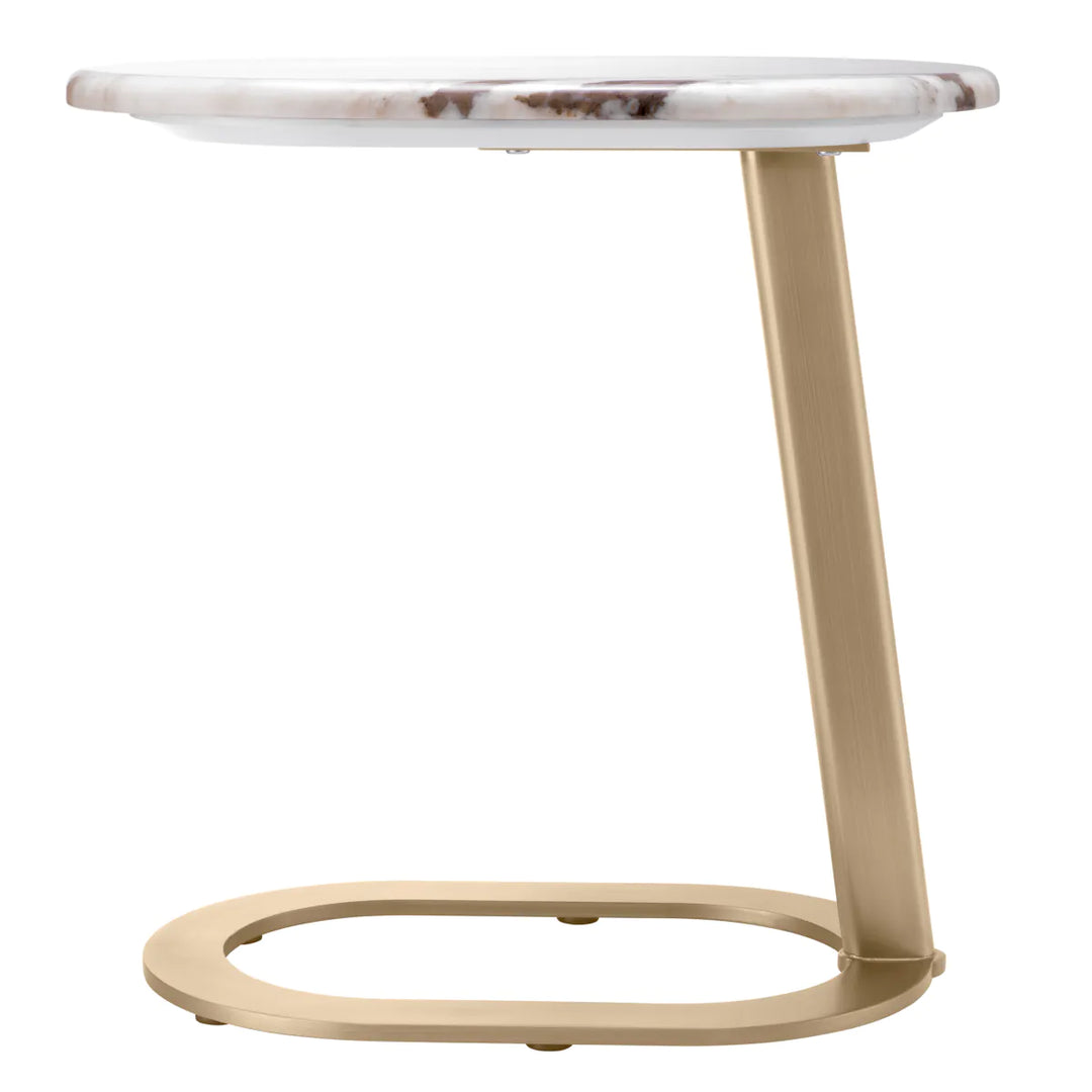 Side Table - Oyo - White Marble