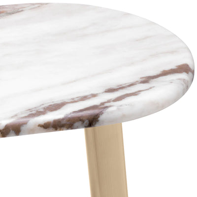 Side Table - Oyo - White Marble