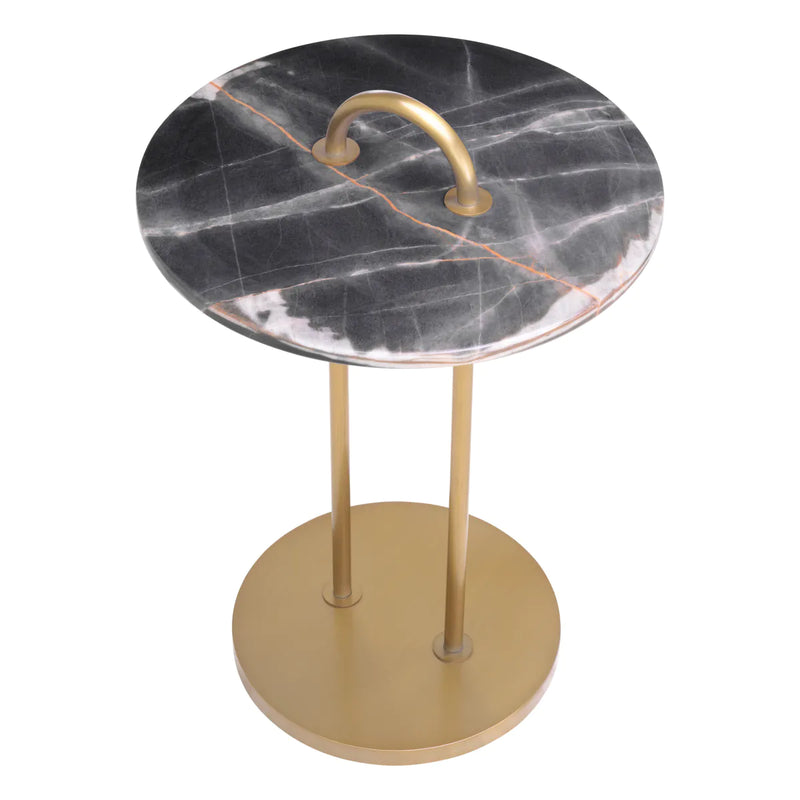 Side Table - Zappa - Black Marble