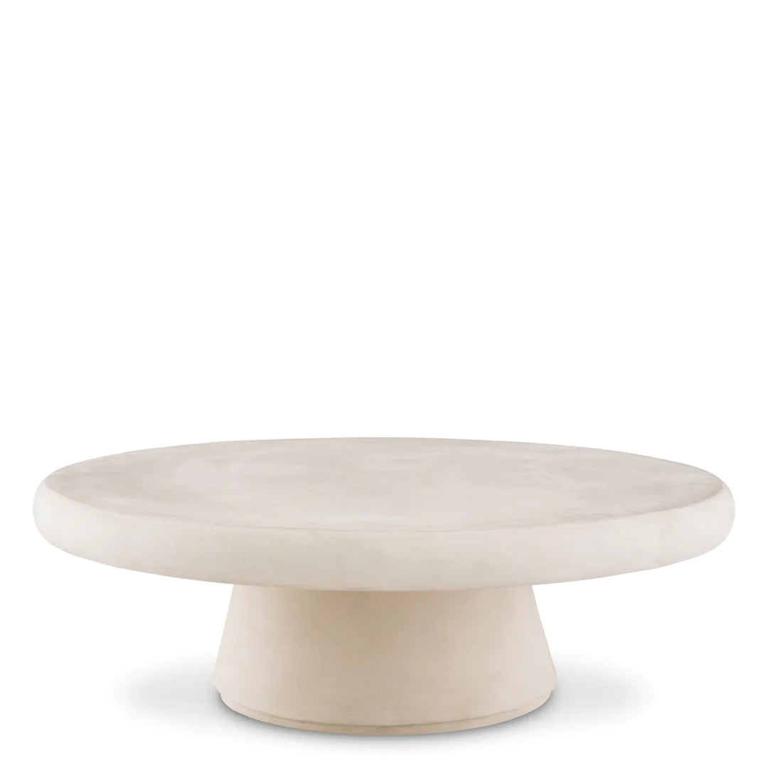 Outdoor Coffee Table - Cleon - Smooth Cream