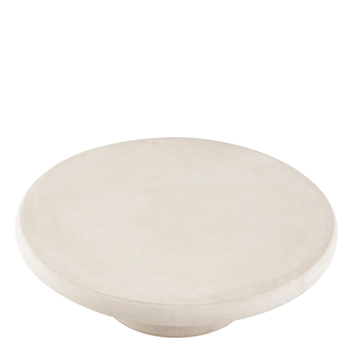 Outdoor Coffee Table - Cleon - Smooth Cream