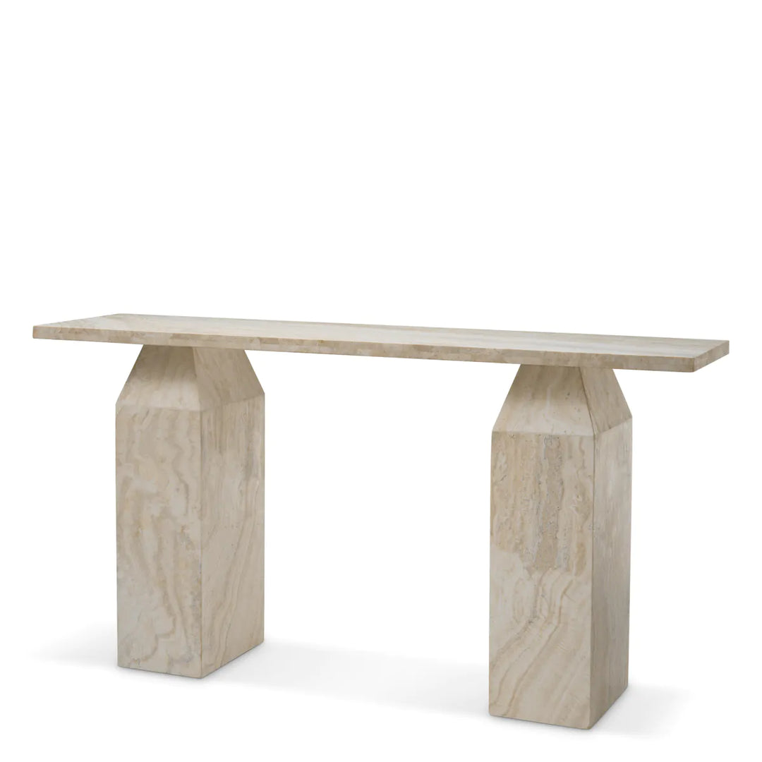 Console Table - Tarragona - Travertine