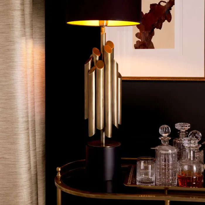 Table Lamp - Beau Rivage Round