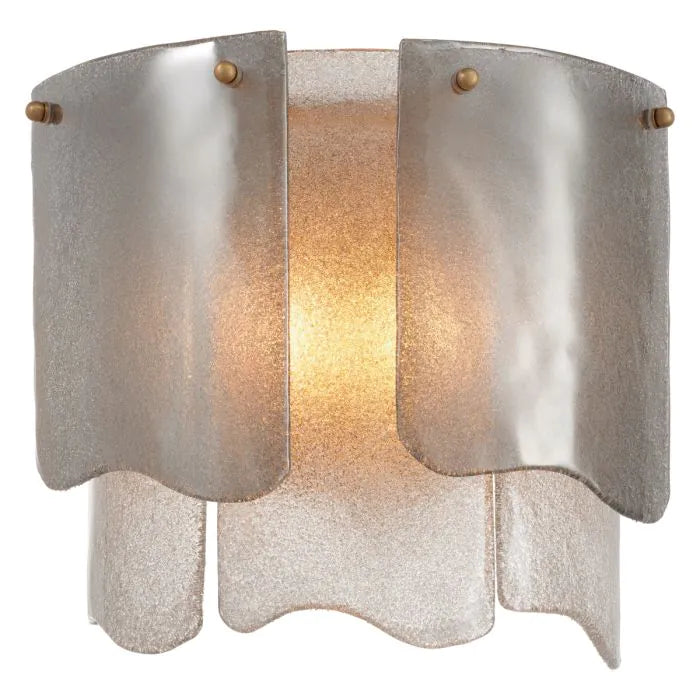 Wall Lamp - Asinara - Smoke Glass