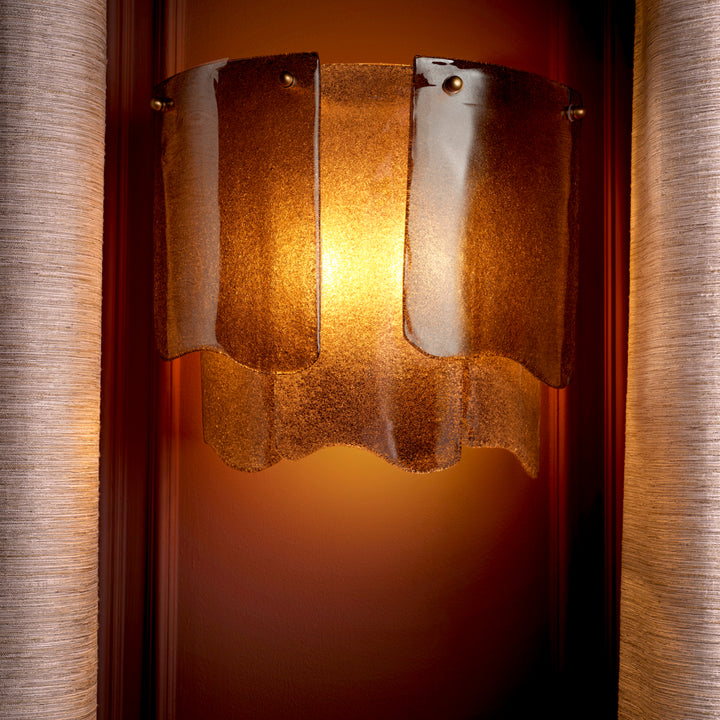 Wall Lamp - Asinara - Smoke Glass