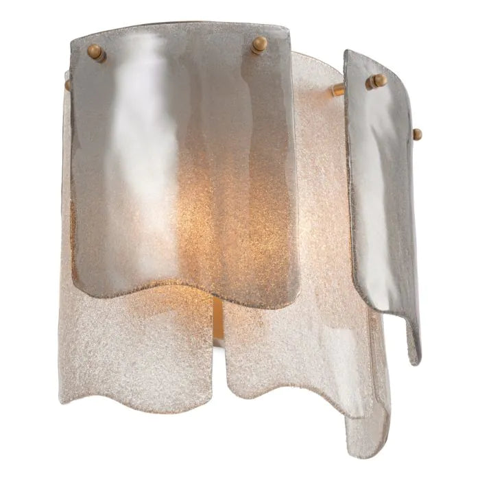 Wall Lamp - Asinara - Smoke Glass