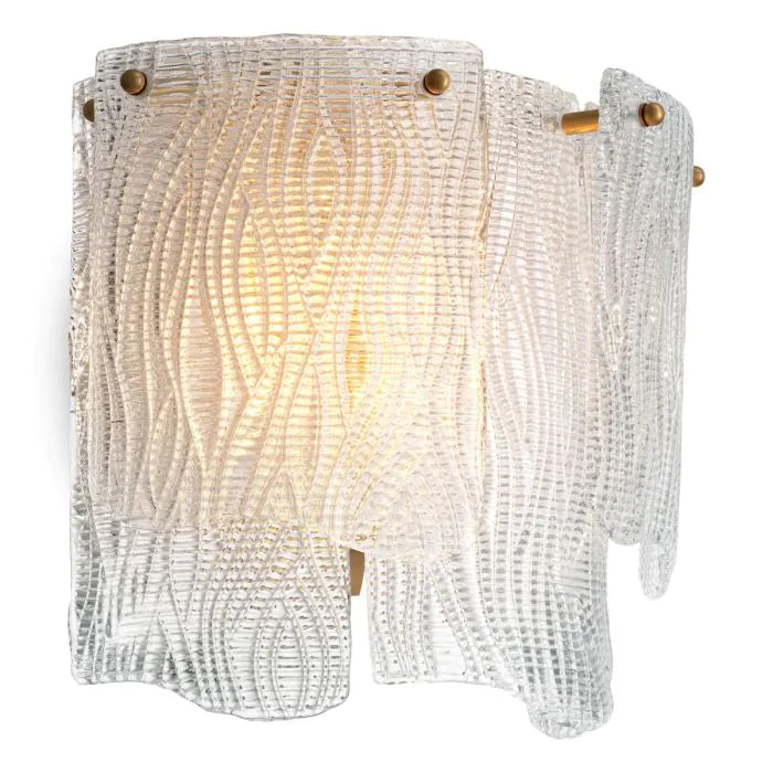 Wall Lamp - Asinara - Textured Glass