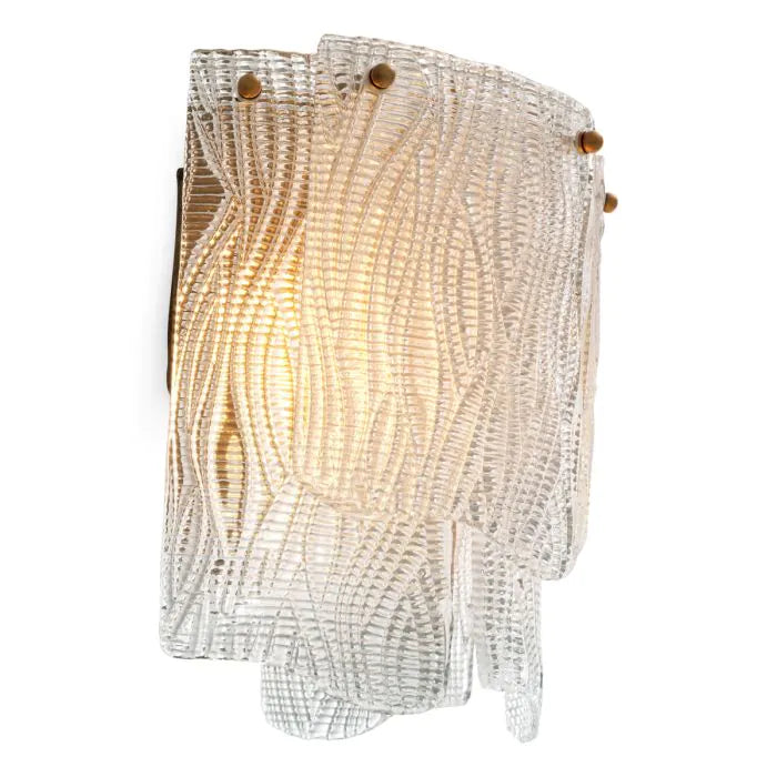Wall Lamp - Asinara - Textured Glass