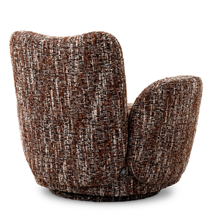 Swivel Chair - Merida bouclé sonata red