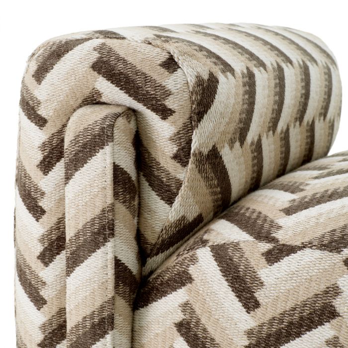 Bench - Del Vale - Chevron Brown