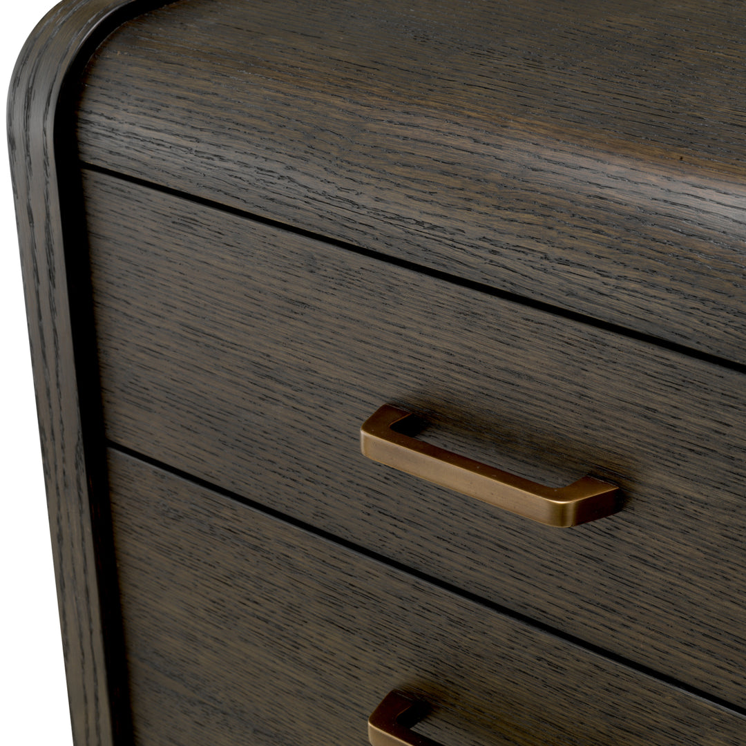 Nightstand - Joane - Mocha oak