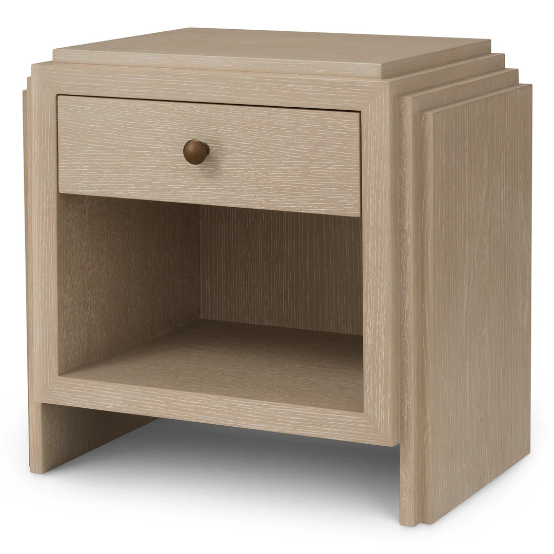 Nightstand ArtDeco - Washed Oak