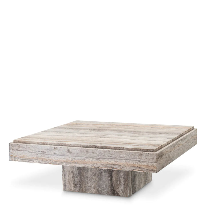 Coffee Table - Sartoria - Silver Travertine