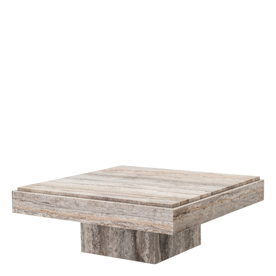 Coffee Table - Sartoria - Silver Travertine