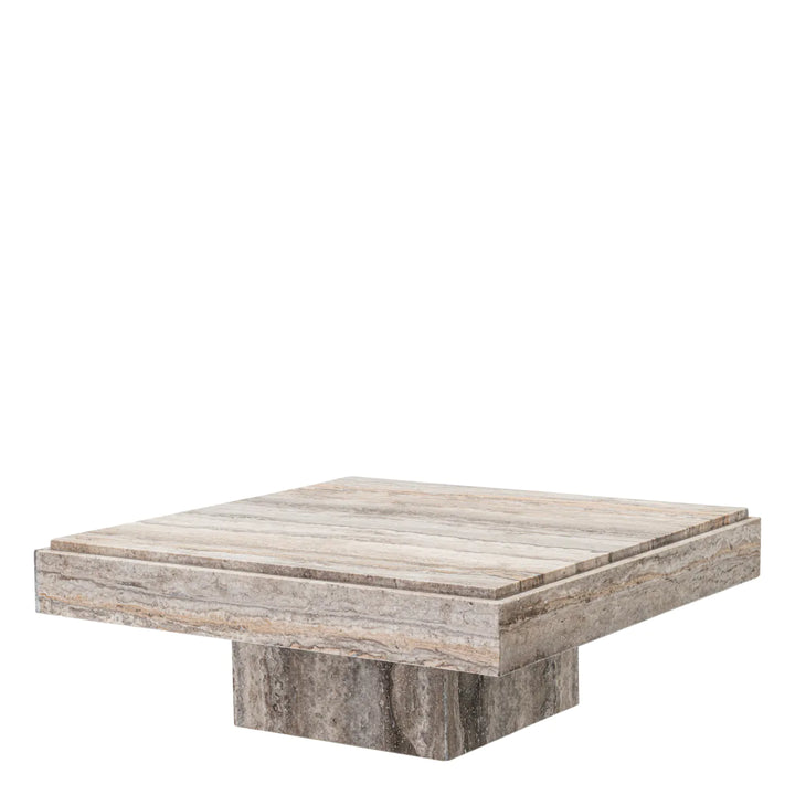 Coffee Table - Sartoria - Silver Travertine