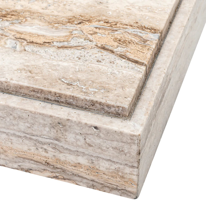 Coffee Table - Sartoria - Silver Travertine