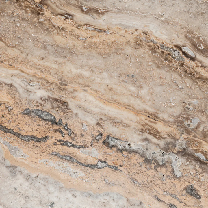 Coffee Table - Sartoria - Silver Travertine
