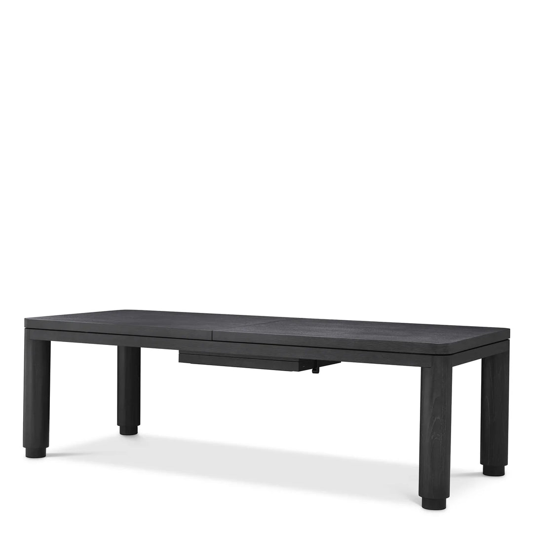 Extendable Dining Table - Atelier S - Charcoal Grey Oak